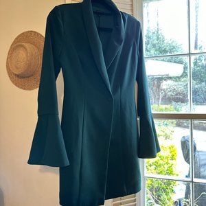 NBD Blazer Dress Bell Sleeved Sz S
